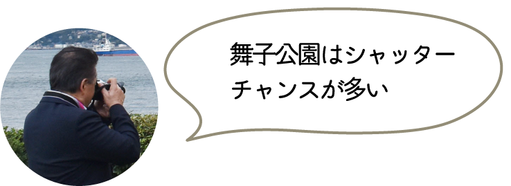 舞子公園はシャッターチャンスが多い